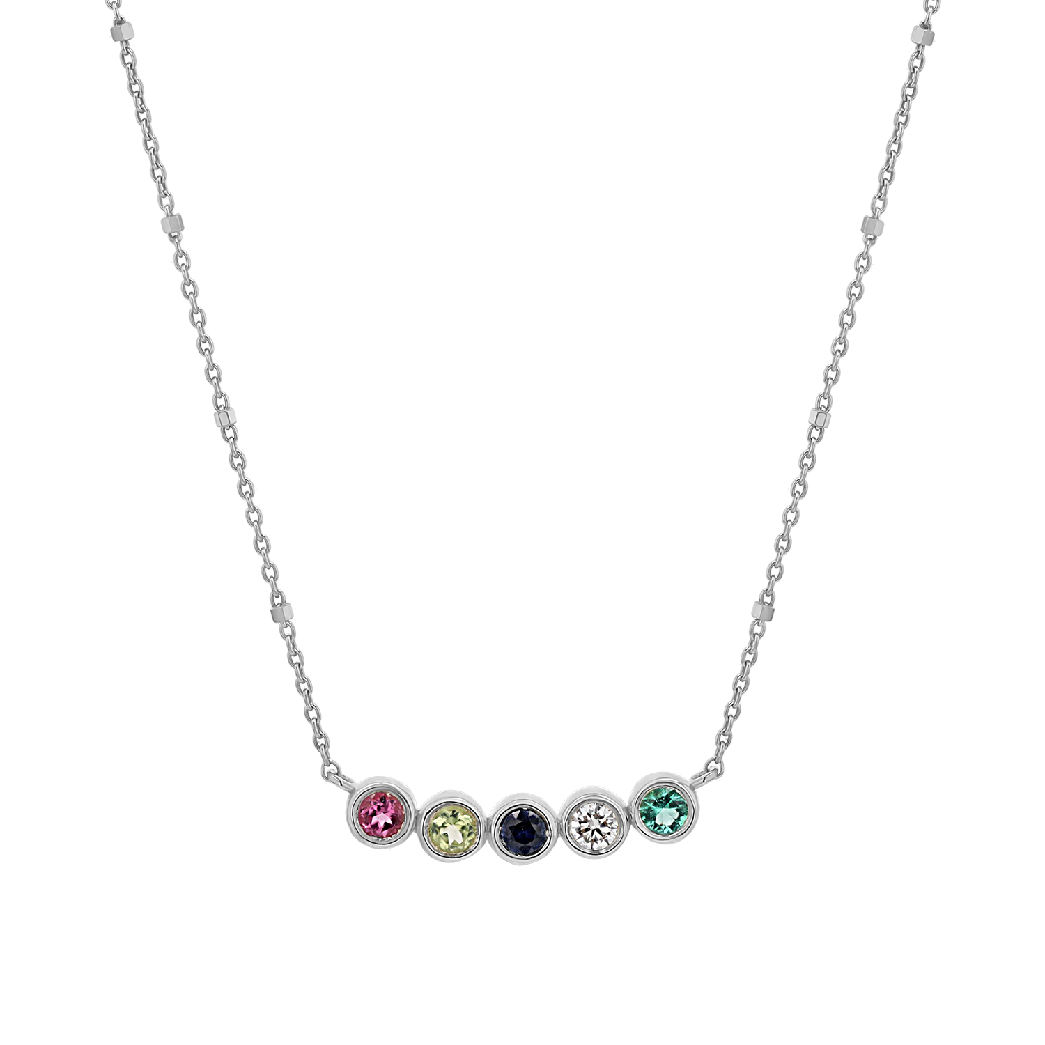 Birthstone Necklace 14K Gold by Baby Gold - Image 2