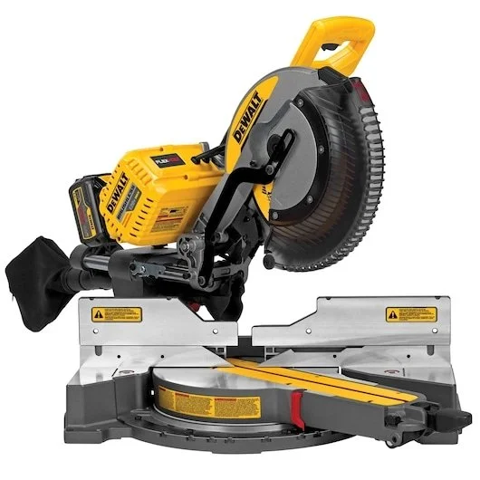 DeWalt FLEXVOLT 12 in 120V MAX Double Bevel Compound Sliding Miter Saws Kit - Image 4